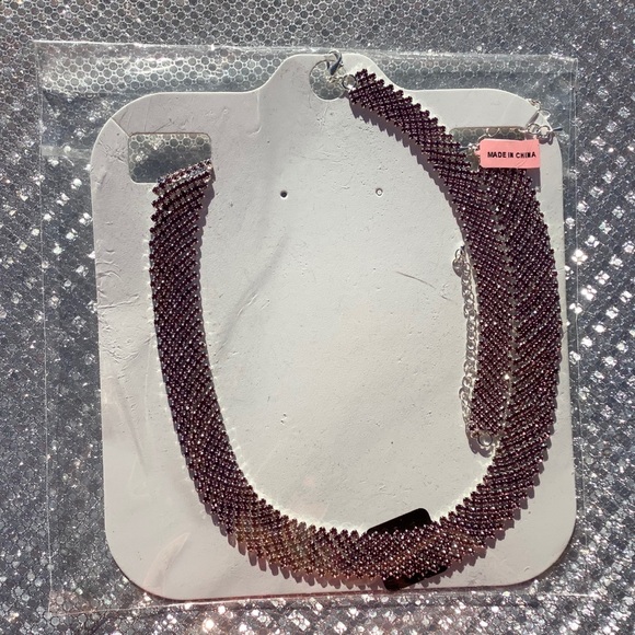 Bling Bling Collar Necklace and Bracelet Set - Picture 4 of 9